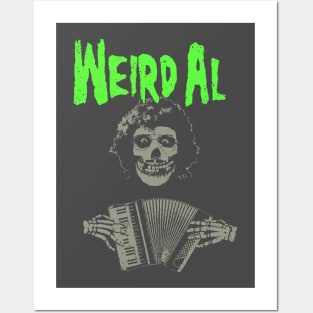 Weird Al meets the Misfits with Accordion Posters and Art